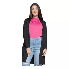 Kit 3 Cardigã Canelado Feminino Aberto Blusinha Poncho 