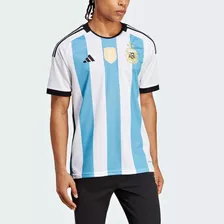 Camiseta Fútbol Selección Argentina 3 Estrellas Original Tl