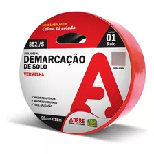 Fita Demarcação Solo Vermelha 850is 50mm X 15m