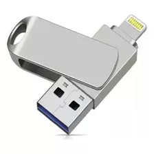 Pendrive 64gb 2 Em 1 Memória Ios Usb3.0 Para iPhone E iPad