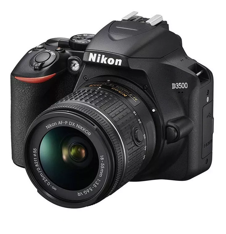 Nikon D3500 Con Lente 18-55mm Vr Camara Digital Dslr