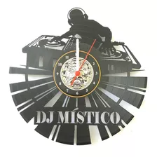 Relógio, Disco De Vinil, Dj, Personalizado, Presente