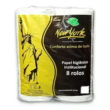 Papel Higiênico Rolão Institucional Extra Luxo 8 Rolos