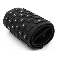 Teclado Flexível De Silicone Usb Dobrável - Dukie