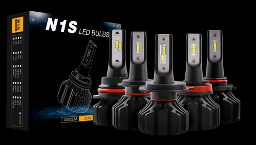 Kit Led N1s 8000 Lm 6500 K H4, H13, 9007 9004 Foto 10