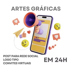 Criação De Artes - Post Para Instagram, Facebook E Logotipos