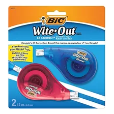 Bic Wite-out Brand Ez Correct Correction Tape, 39.3 Pies, Pa