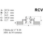 Disco Frenos Delantero Para Mazda B2500  2001