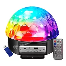 Globo Bola Maluca Projetor Holográfico Led Rgb Bluetooth