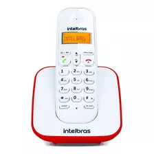 Telefone Sem Fio Intelbras Ts 3110 Vermelho