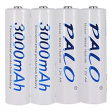 Pilha Recarregável Palo Aa 1,2v 3000 Mah