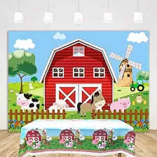 Decoraciones Para Fiestas Con Temática De Animales De Granja