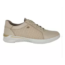 Zapatilla Deportiva Mujer Pegada Comfort Sweet Crema