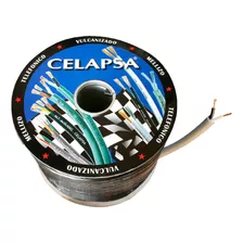 Cable Vulcanizado Flexible Bipolar 14awg 2x14v-f Celapsa