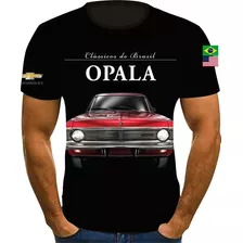 Camisa Camiseta Fullprint Carro Nacional Chevrolet Opala