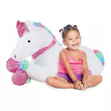 Best Choice Products Unicornio De Peluche Extra Grande Para 