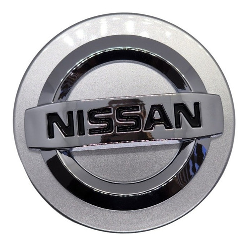 4 Centros Tapa Rin Para Nissan Versa Altima Sentra Maxi 60mm Foto 6
