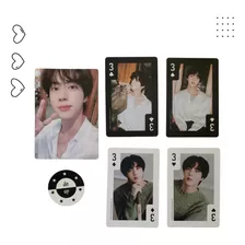 Jin Bts Kit Membership Photocard Y Cartas De Juego 