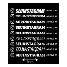 Adesivo Instagram - 30 Unidades