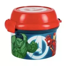 Porta Colación Snack Marvel Avengers 280ml Sin Bpa
