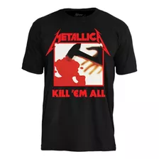 Camiseta Metallica - Kill'em All Stamp Ts 1476