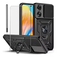 Uso Rudo Case Funda Para Oppo A58 4g Carcasa + Mica