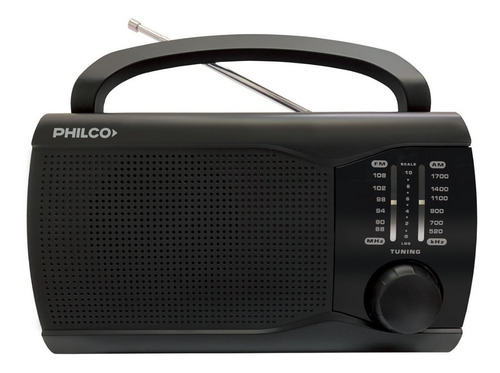 Philco Prm60 Radio Am/fm Pilas / 220 Sintonizador Analogo