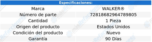 Sensor Gases Escape Egps Tracer L4 2.0l 97 A 99 Walker Foto 6