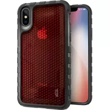 Silk Armor - Carcasa Rigida Para iPhone, Rojo