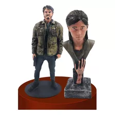 Kit Bonecos Action Figure Joel E Ellie The Last Of Us 