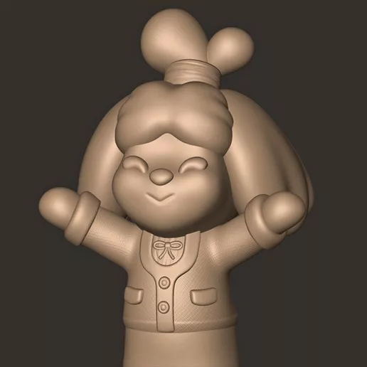 Isabelle Animal Crossing New Horizons- Arte Plastico