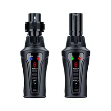 Sistema De Micrófono Inalámbrico Uhf Adaptador De Mic...