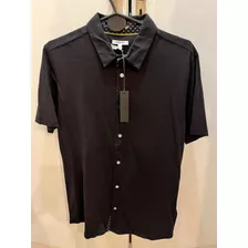 Camisa Hombre Etiqueta Negra S Nueva Pima No Bowen Gola Sale