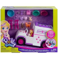 Boneca Polly Pocket Hospital Móvel Dos Bichinhos - Mattel