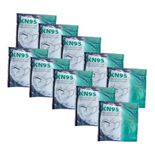 Kit C/ 10 Máscaras N95 Super Proteção Dobrável Anvisa 