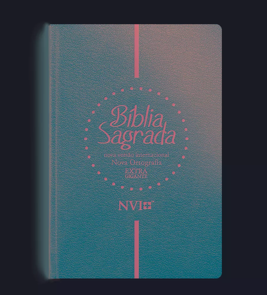 Bíblia Nvi Extra Gigante Novo Testamento - 2 Cores - Semi Luxo Preta, De Sbi. Geo-gráfica E Editora Ltda, Capa Dura Em Português, 2020