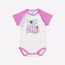 Body Pañalero Bebe Beba Infantil Algodón Manga Corta Grisino