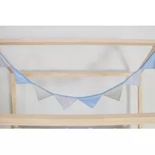 Bandeirinha Para Montessoriano Azul Claro 