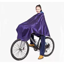 Mens Womens Para Bicicleta Impermeable Poncho De Lluvia Con