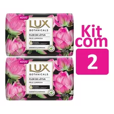 Kit Com 2 Sabonetes Em Barra Lux Flor De Lótus 85g