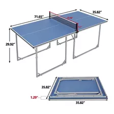 Mesa De Ping-pong Para Interior/exterior Con Pala 