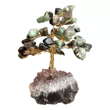 Árvore Pedra Esmeralda, Base Drusa Ametista - Inspiração