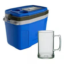 Caixa Térmica Cooler Com Alça Praia Pesca Camping 20 Litros