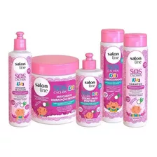 Kit Sos Kids 5 Produtos Salon Line