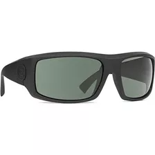 Gafas De Sol Von Zipper Clutch, Negro Satinado, Gris