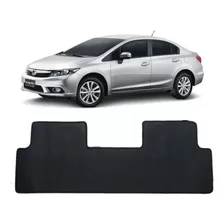 Tapete Traseiro Inteiriço Borracha Pvc Honda Civic 2014/2017