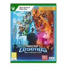 Minecraft Legends Deluxe Edition Xbox Series Xbox One Nuevo