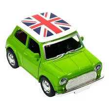 Auto Juguete Die Cast De Metal 1:38 Mini Cooper 9cm Vehículo