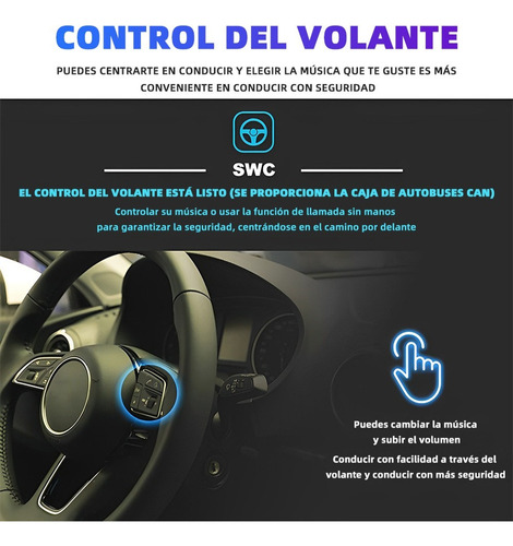 Estreo Para Vw Golf Mk5 Polo Passat Jetta Android Carplay Foto 4