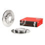 Jgo 2 Discos Slidos Delanteros 206 L4 1.4l 09 Brembo